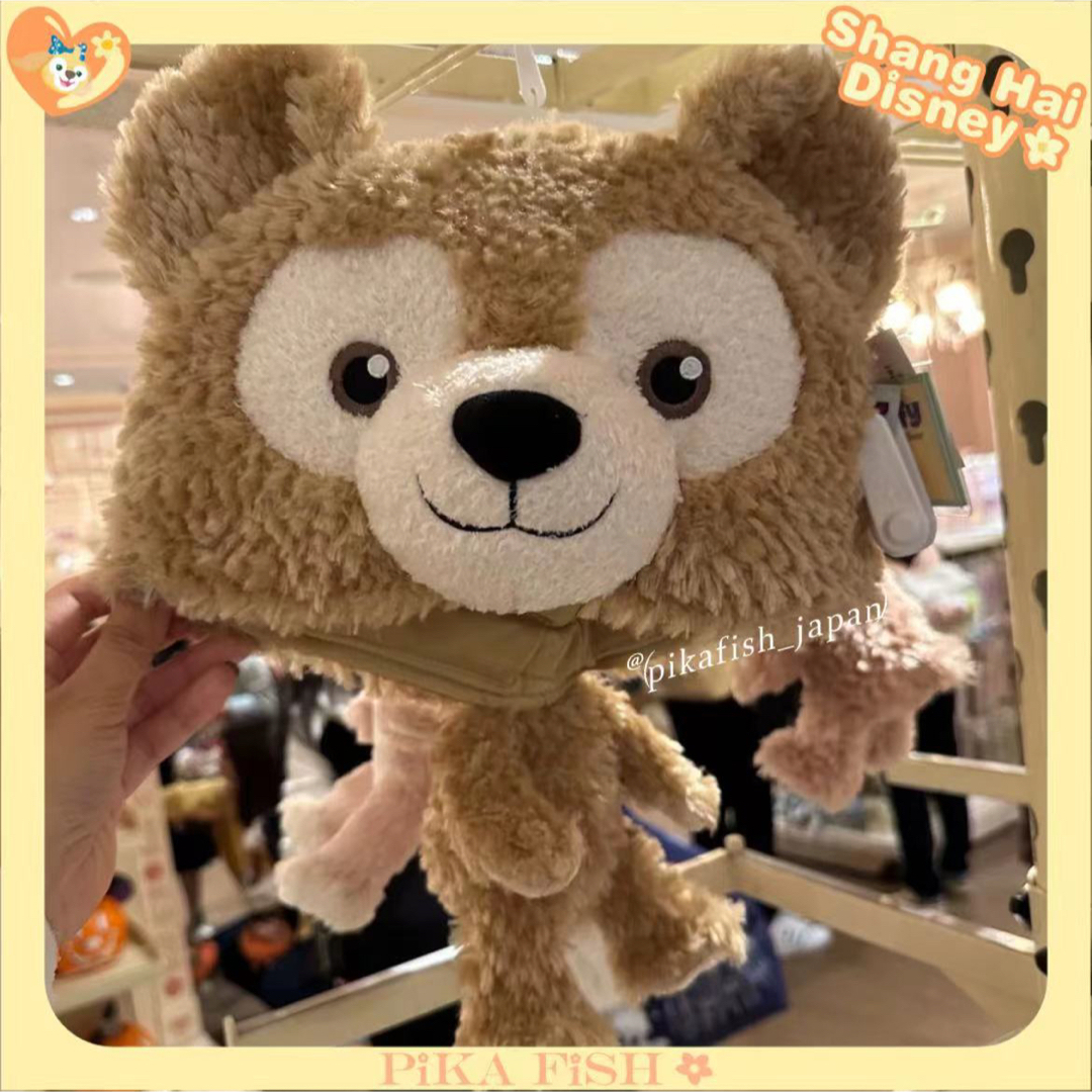 ダッフィー - 【最新☆正規品】ダッフィー ファンキャップ 帽子 上海