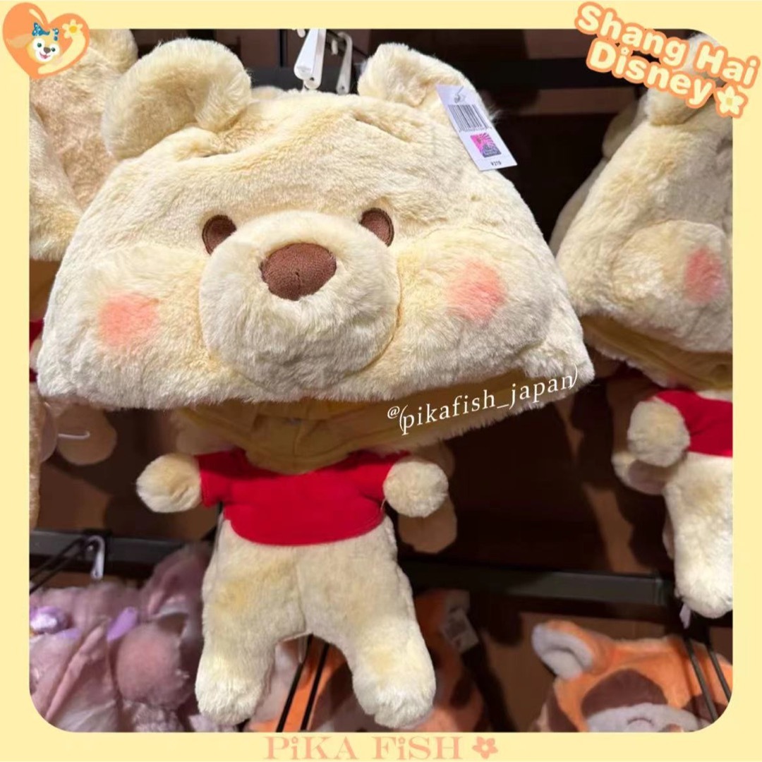 Disney - 【最新☆正規品】くまのプーさん ファンキャップ 帽子 上海