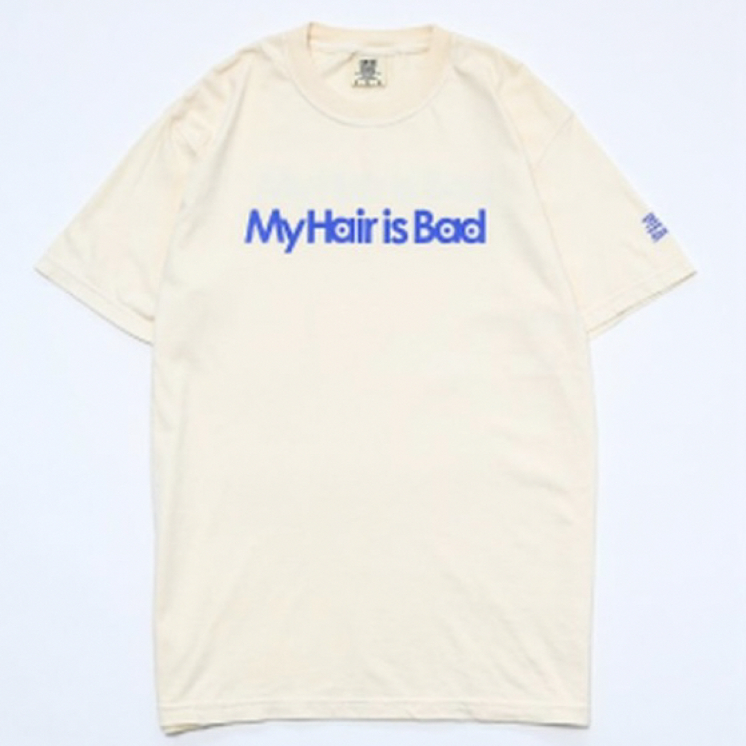 My Hair is Bad サイン入りTシャツ白L My Hair is Bad Tシャツ L