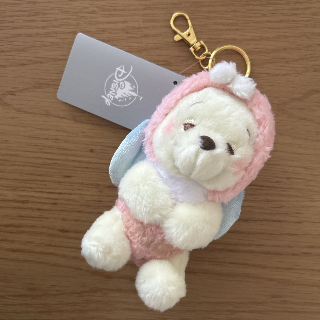 Disney - ピンク プーさん プラッシュキーチェーン ミツバチの通販 by