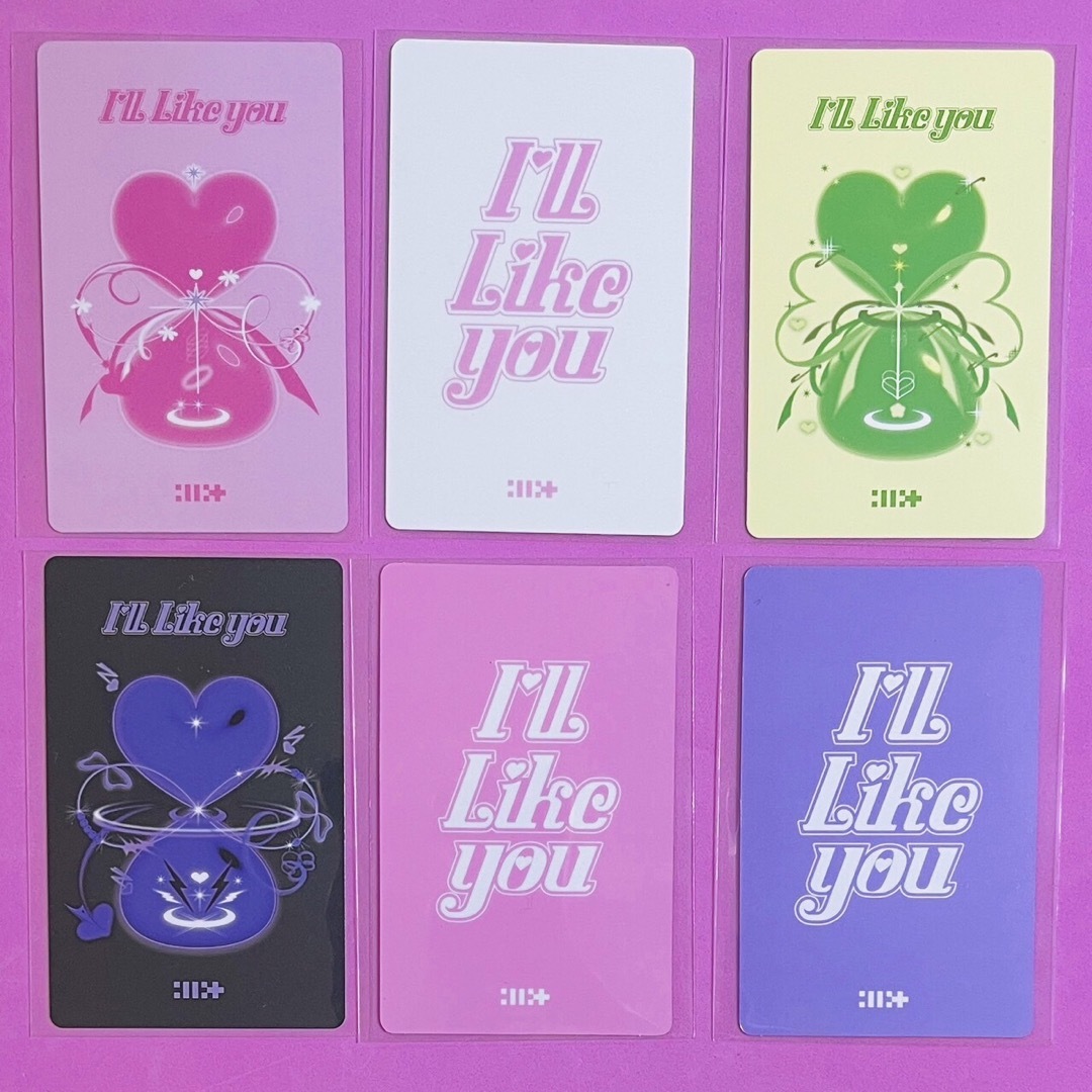 ILLIT アイリット ユナ トレカ 封入 I'LL LIKE YOU 6枚の通販 by