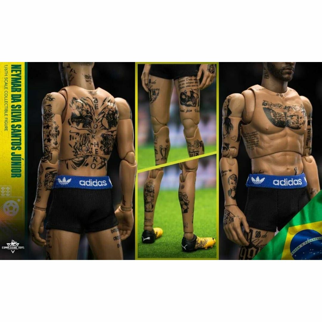 Competitive Toys 1/6 Neymar Com003の通販 by ピリピ＠購入前プロフ