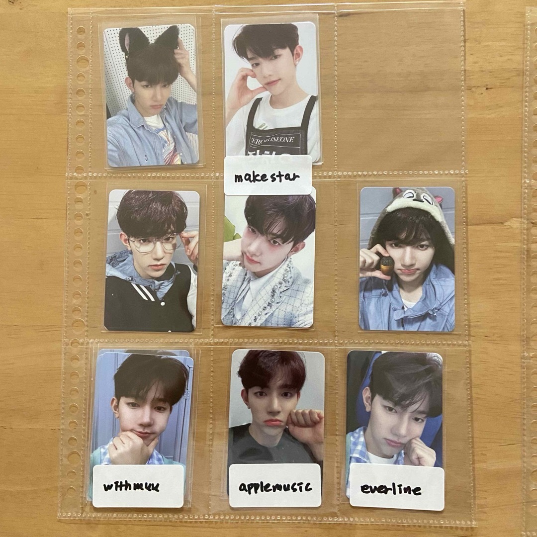 zerobaseone 特典トレカ ジャンハオ チャンハオ ZB1 ZEROBASEONE