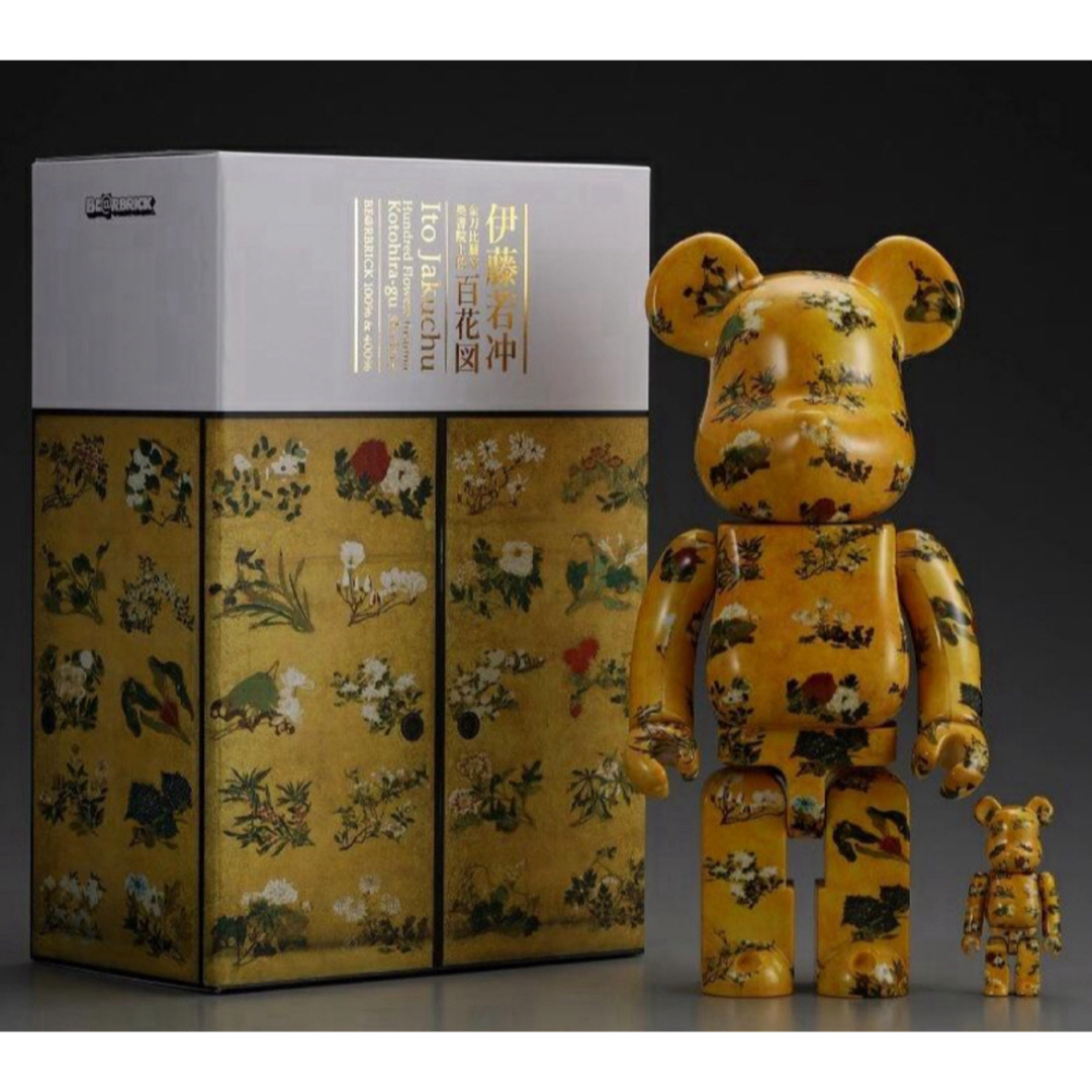 MEDICOM TOY - BE@RBRICK 伊藤若冲「百花図」 100% ＆ 400%の通販 by