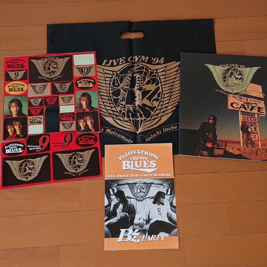 B'z - B'z LIVE-GYM 1994 THE 9th BLUES グッズ セットの通販 by