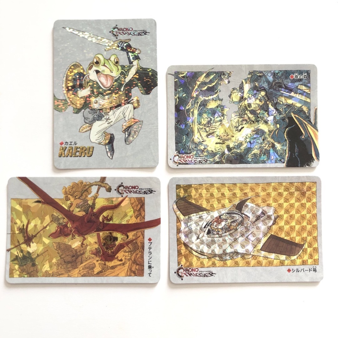 クロノトリガー 特典カード のどかな一日 夜の森 魔王との決戦 鳥山明