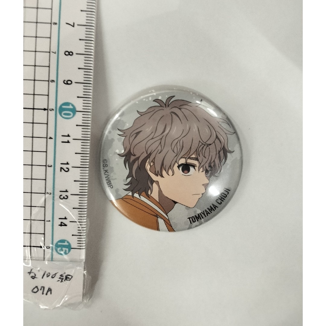 ウィンドブレーカー とみやまちょうじWINDBREAKER 兎耳山丁子 缶バッジ