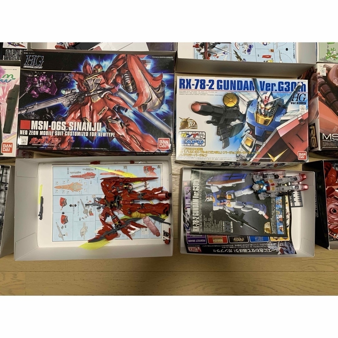 BANDAI - ジャンク 大量 ガンプラ13箱の通販 by はなshop｜バンダイ