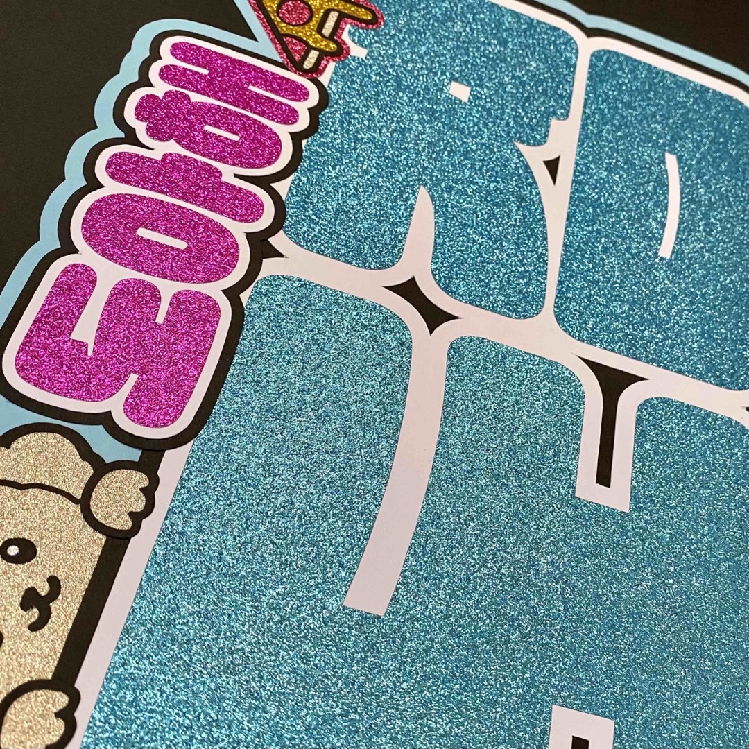 SEVENTEEN - SEVENTEEN ドギョム うちわ文字 ネームボードの通販 by