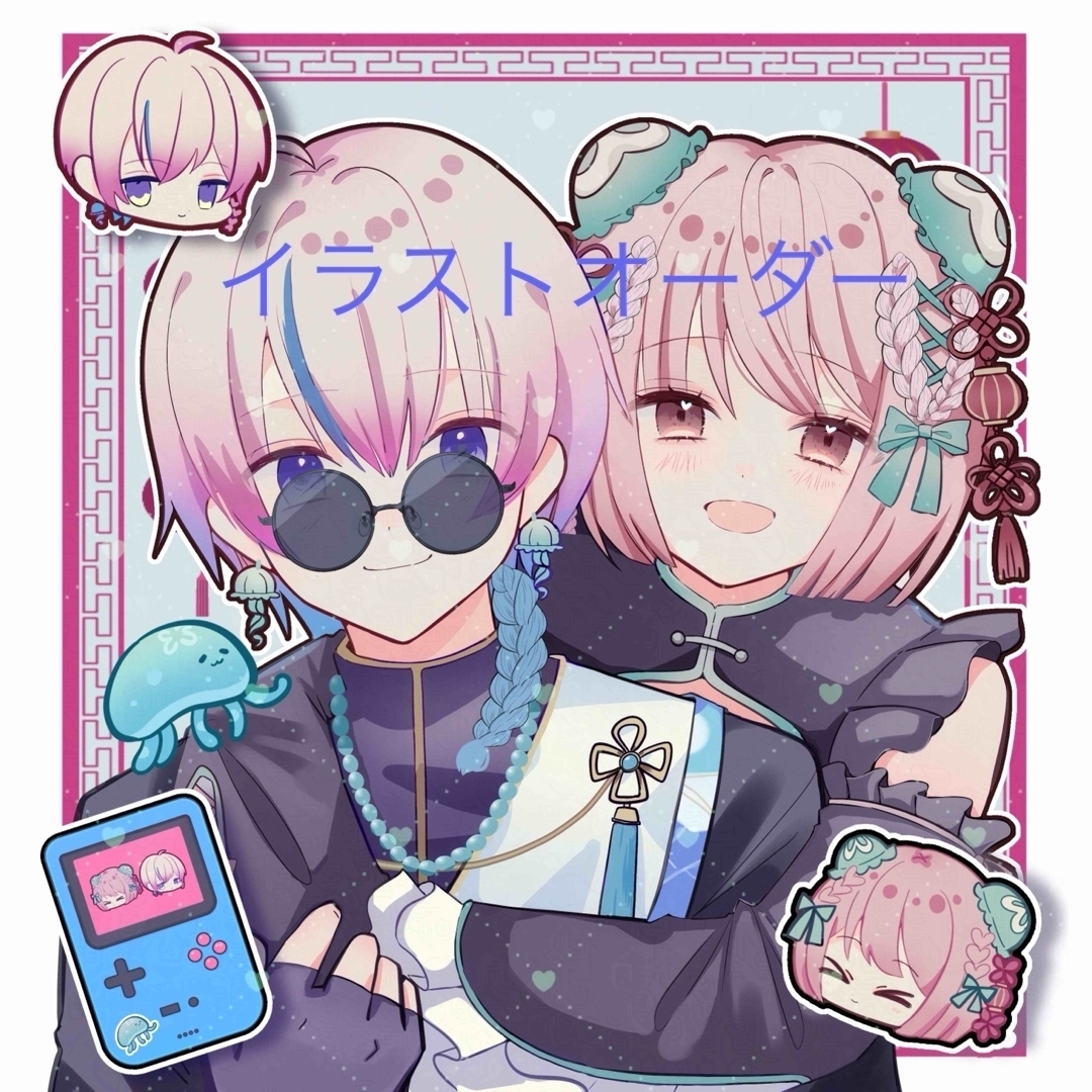 イラストオーダー 夢絵 の通販 by @toumei55｜ラクマ