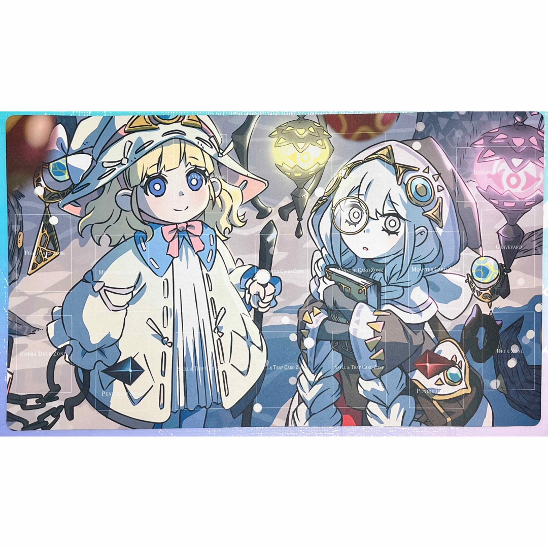 遊戯王 白き森のアステーリャ 白き森のリゼット プレイマットの通販 by