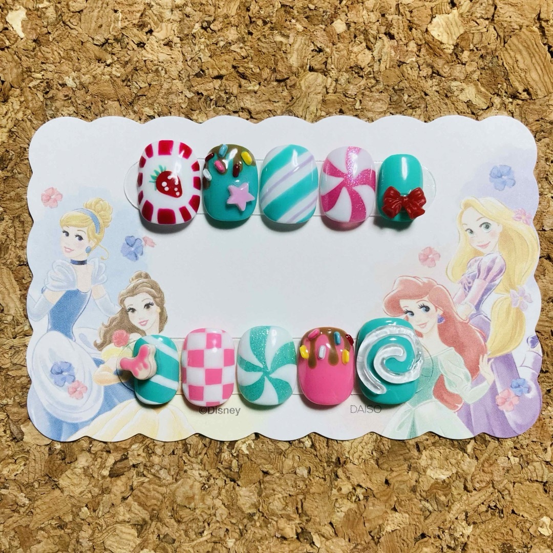 ネイルチップ ディズニー パルパルーザ ヴァネロペ シュガーラッシュ