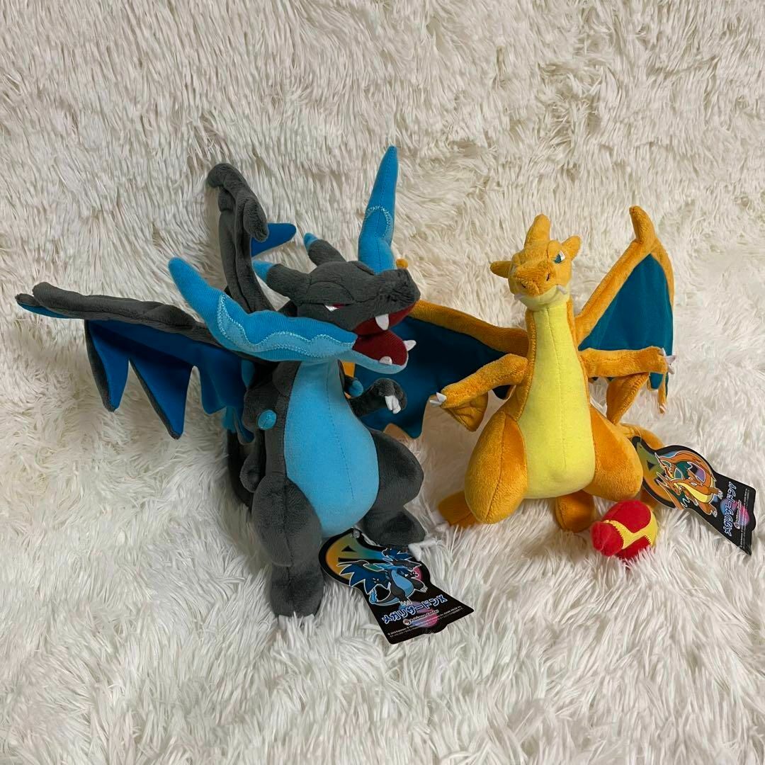 ポケモン - ポケモンセンター ぬいぐるみ メガリザードンX メガ