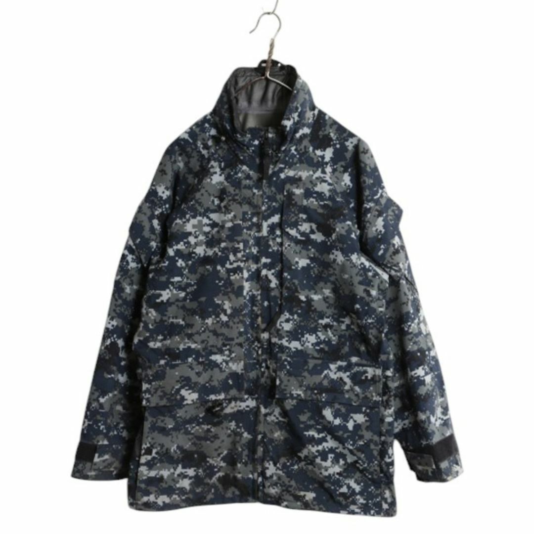 米軍実物 US NAVY デジタルカモ ゴアテックス ジャケット SMALL 古着