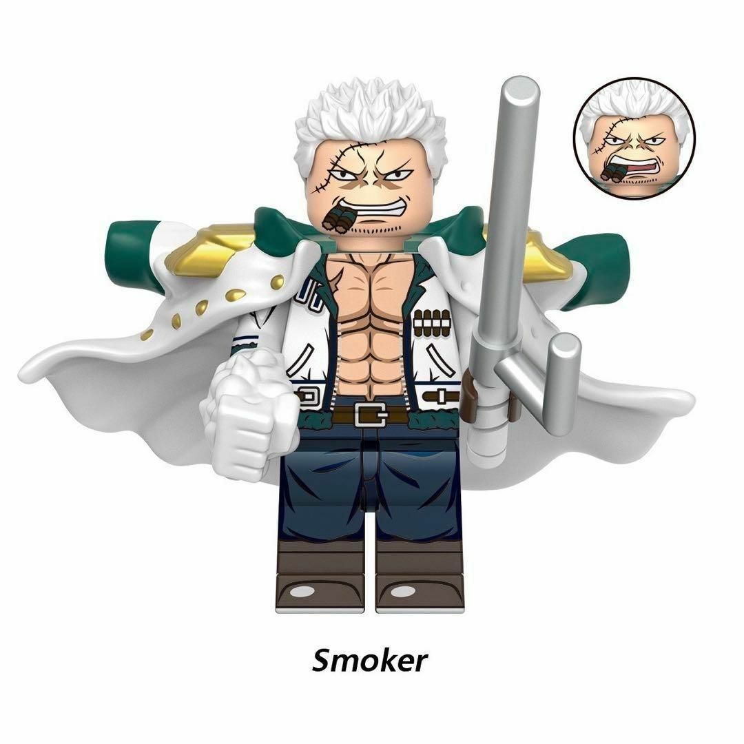 人気商品 レゴ互換 ワンピース キャラクター 8体セット ミニフィグの