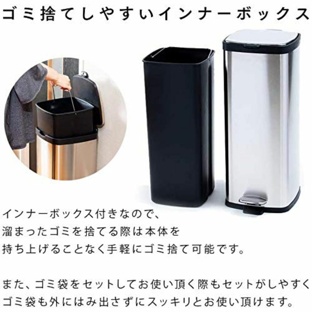 パターン名:収納3点セットゴミ箱・収納ケース・カラーボックスセットの