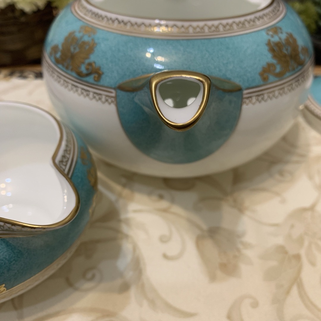 WEDGWOOD - 未使用 ウェッジウッド コロンビア パウダー ターコイズ
