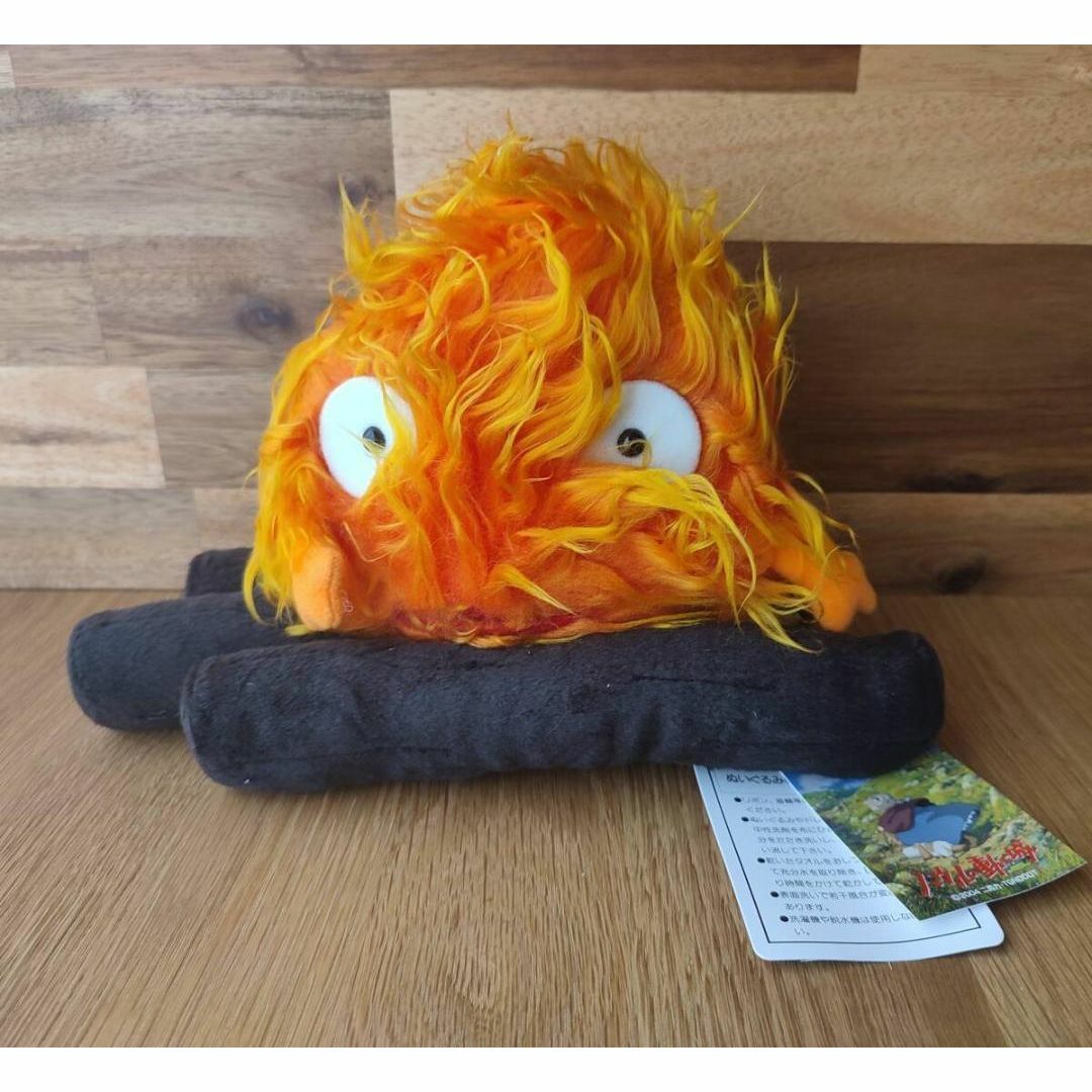 新品、稀】ビンテージ ハウルの動く城 ぬいぐるみ カルシファー ジブリ