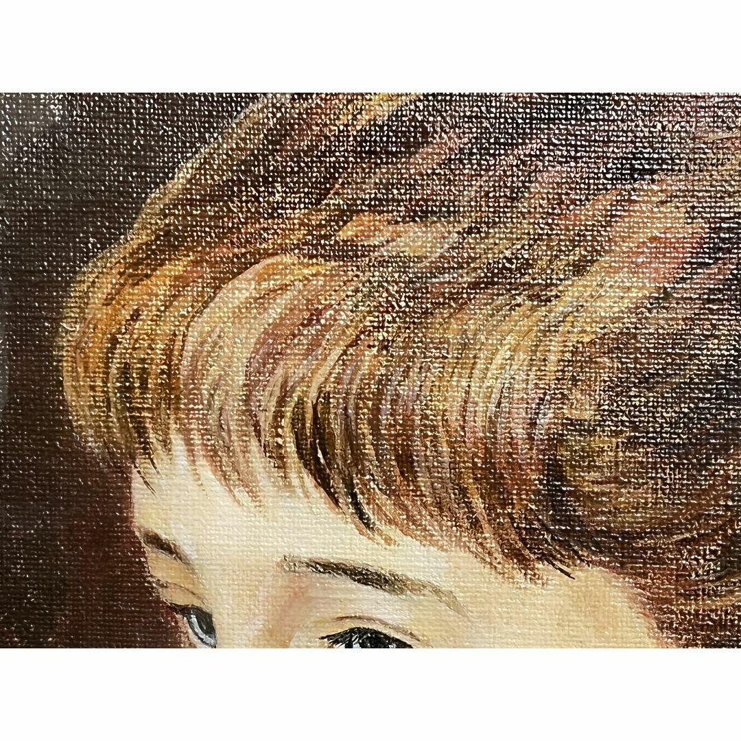 複製画】ルノワール『少女イレーヌ(F10号)』人物画 世界の名画 肖像画