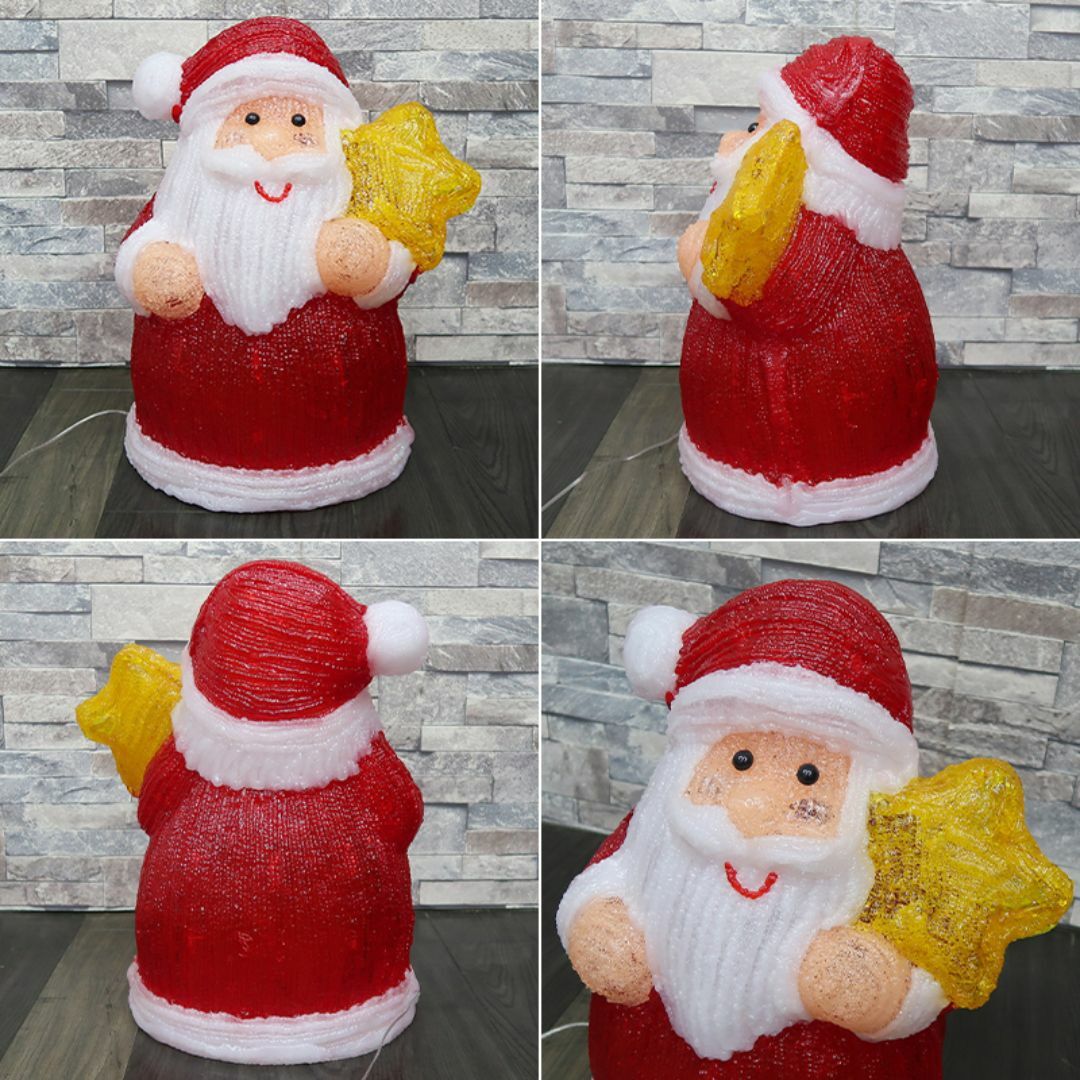 サンタクロース ヴィンテージライト クリスマス 装飾 90s 点灯確認済