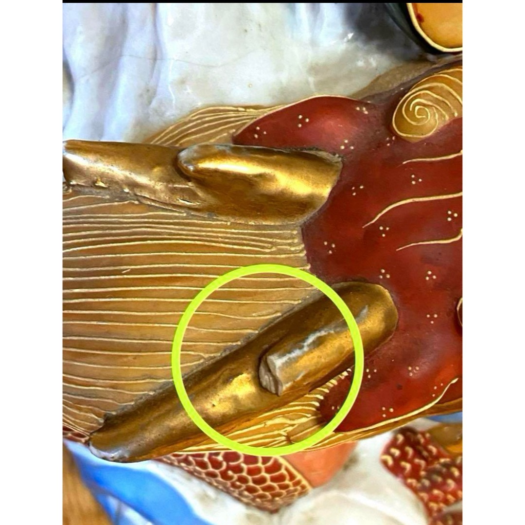 九谷焼 観音像 訳ありの通販 by 金木犀の精shop｜ラクマ