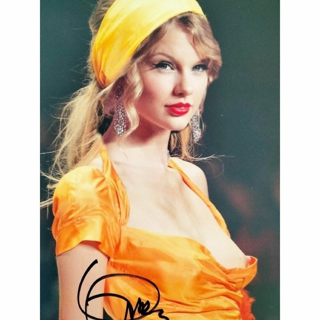 お宝…テイラー・スウィフト直筆サイン入り2Lサイズ写真…の通販 by まこ