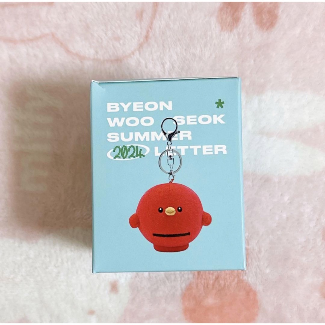 BWS ビョンウソク TTE KEYRING マスコット ぬいぐるみ キーリングの