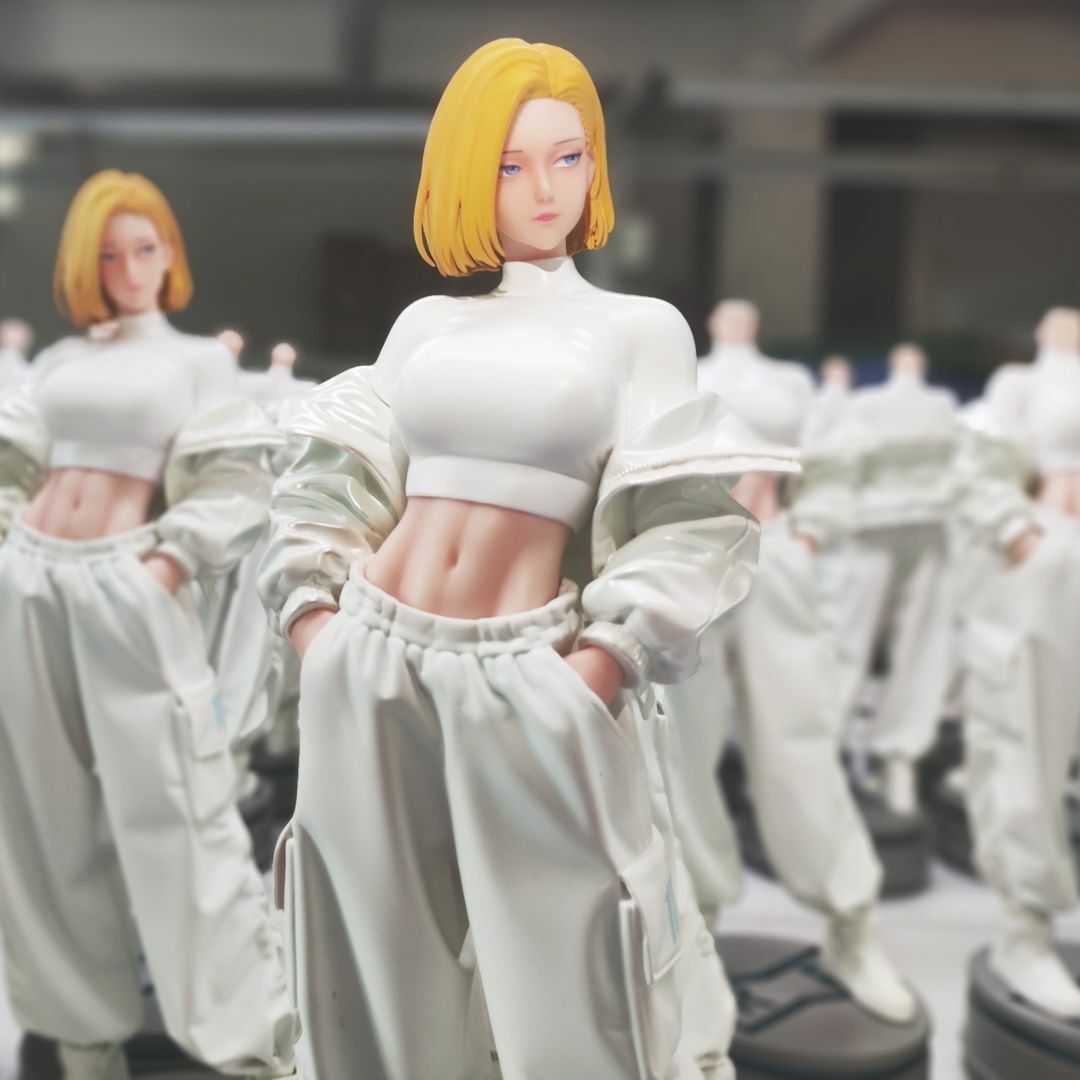 ドラゴンボール 人造人間18号 ガレージキット フィギュア 1/6スケール