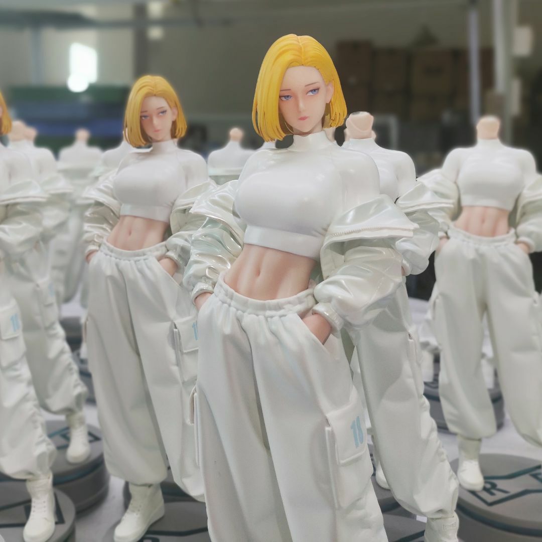 ドラゴンボール 人造人間18号 ガレージキット フィギュア 1/6スケール