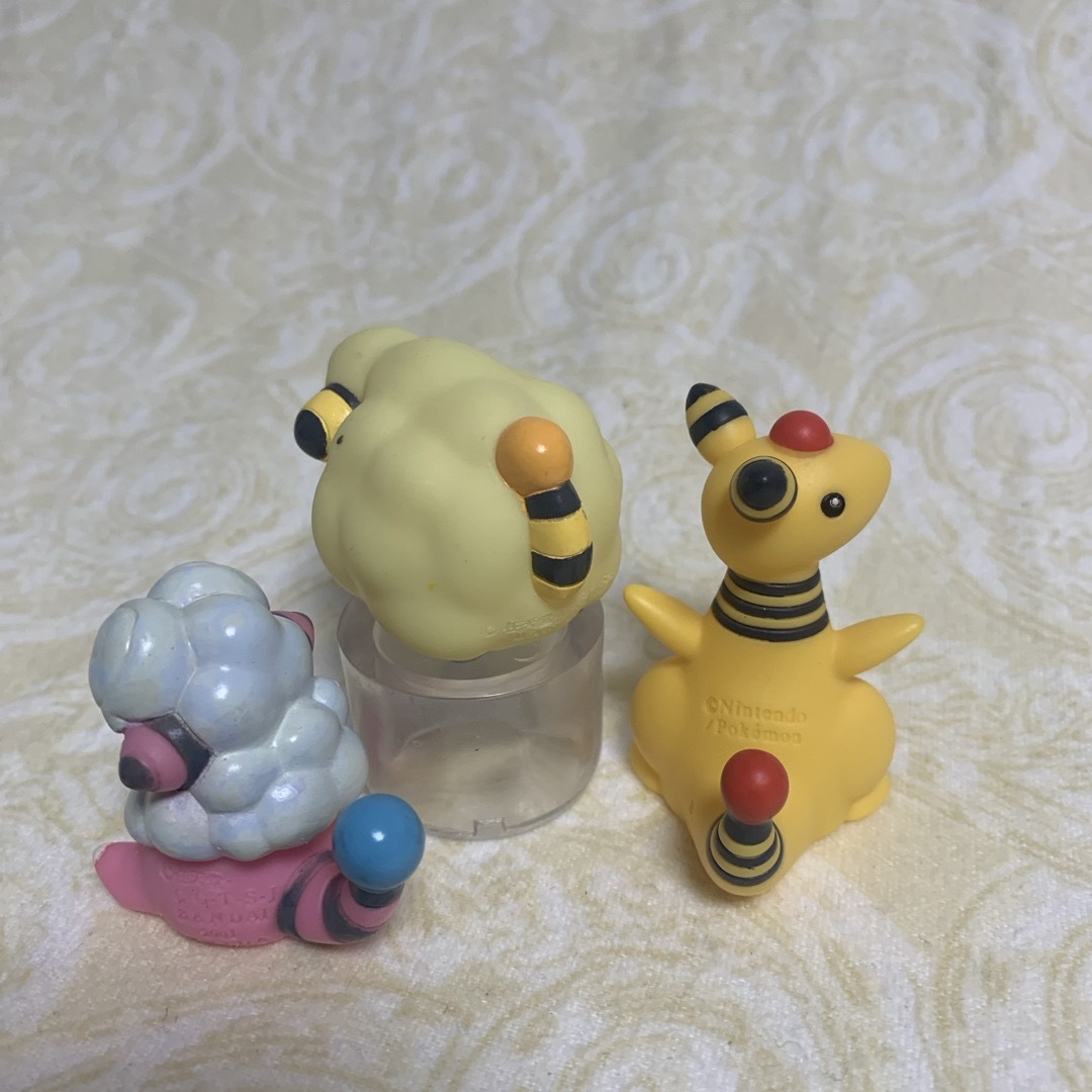 ポケモン フィギュア キッズ 指人形 メリープ モココ デンリュウの通販