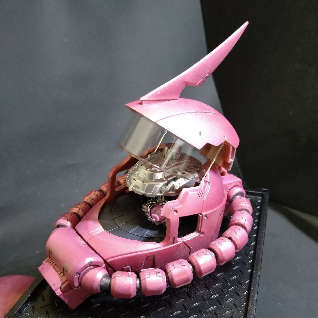 BANDAI - 【エクシードモデル】ザクヘッド シャア専用ザクⅡ 全塗装