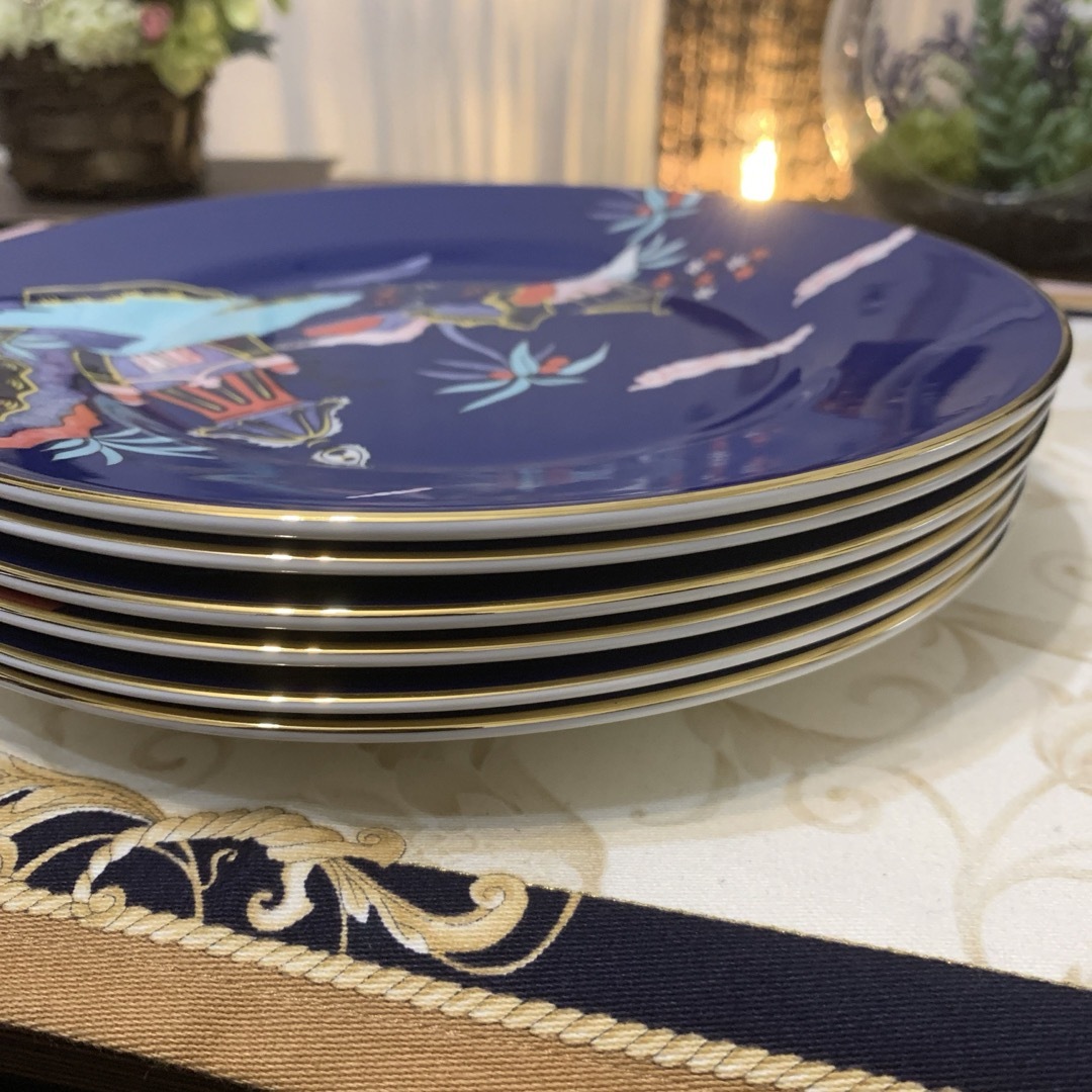 WEDGWOOD - 未使用 ウェッジウッド ブルーパゴダ ワンダーラスト 21cm