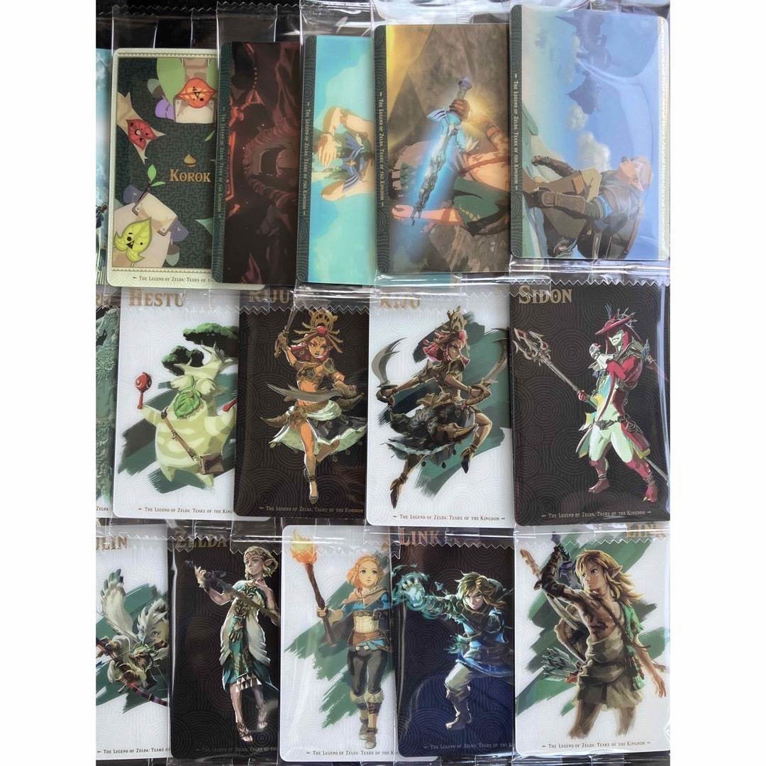 BANDAI - ゼルダの伝説 ウエハース コンプ 全28種 シークレット
