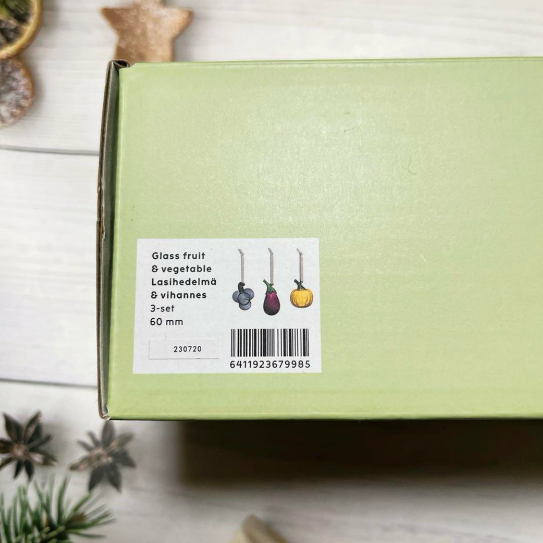 iittala - ♡イッタラ ミニフルーツ ベジタブル オーナメント