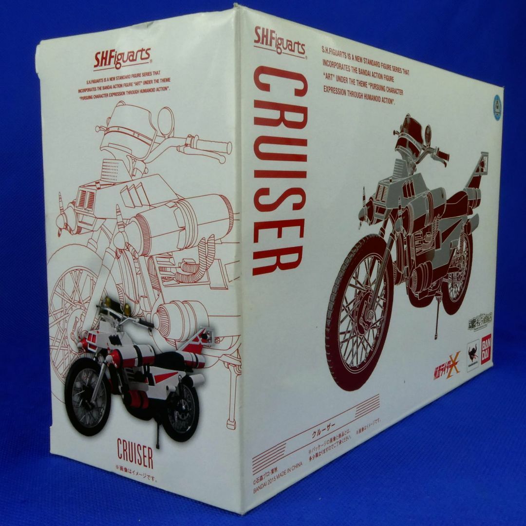 BANDAI - 仮面ライダーX☆クルーザー☆愛車のバイク☆フィギュア☆昭和