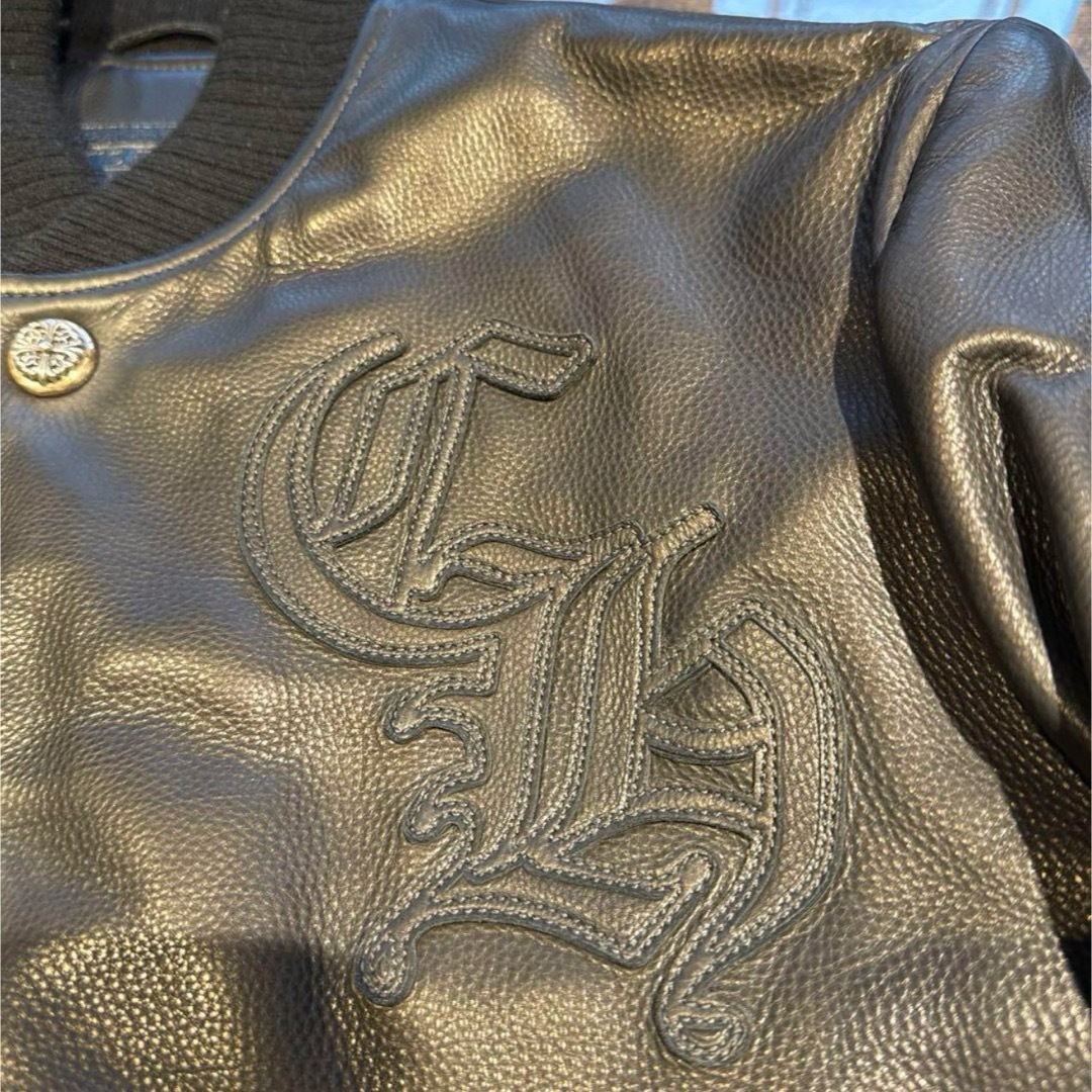 Chrome Hearts - クロムハーツ オールレザーレターマン スペシャル