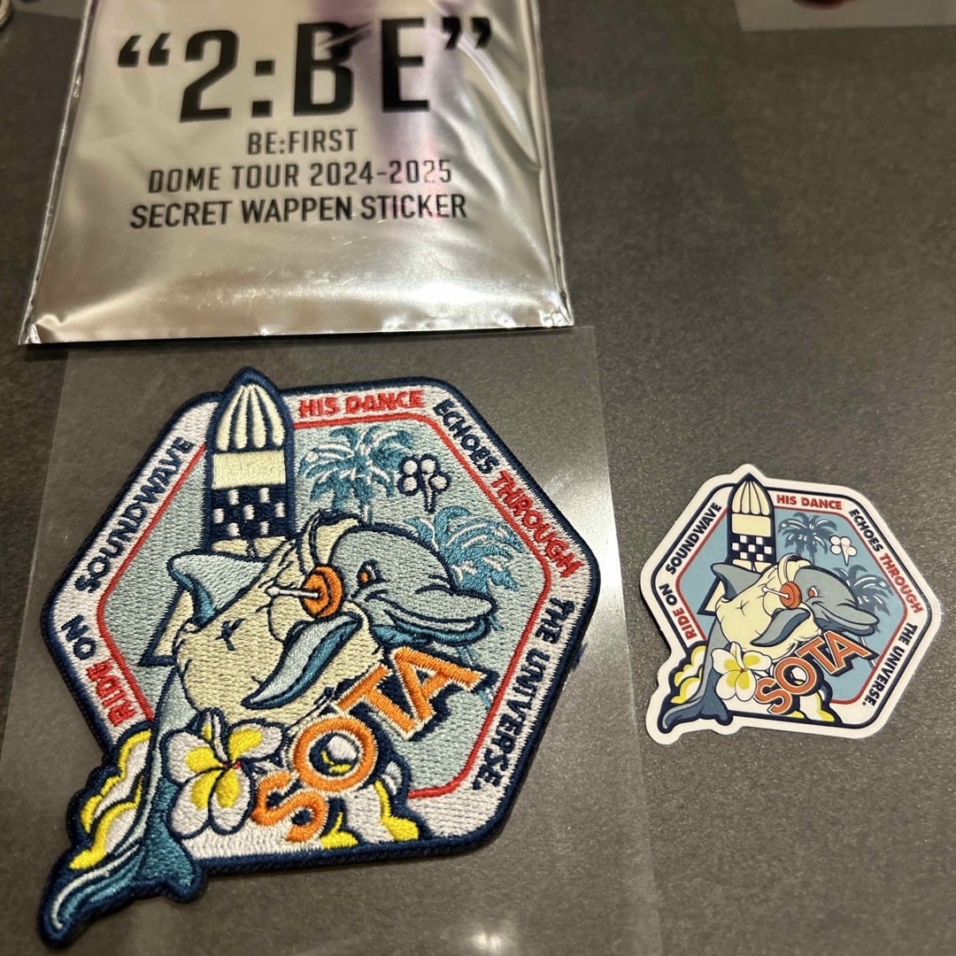 BE:FIRST - BE:FIRST SOTA ワッペン&ステッカー2点セットの通販 by