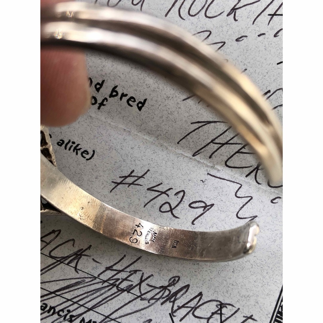 mfmエムエフエム バングルhide MFM oldhex毒蜘蛛スパイダーブレスの