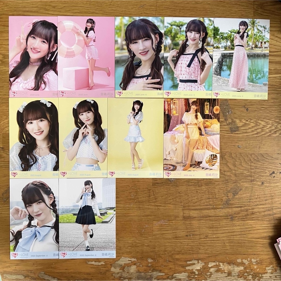 LOVE イコラブ 音嶋莉沙 生写真 117枚 まとめ売り ほぼコンプの通販 by