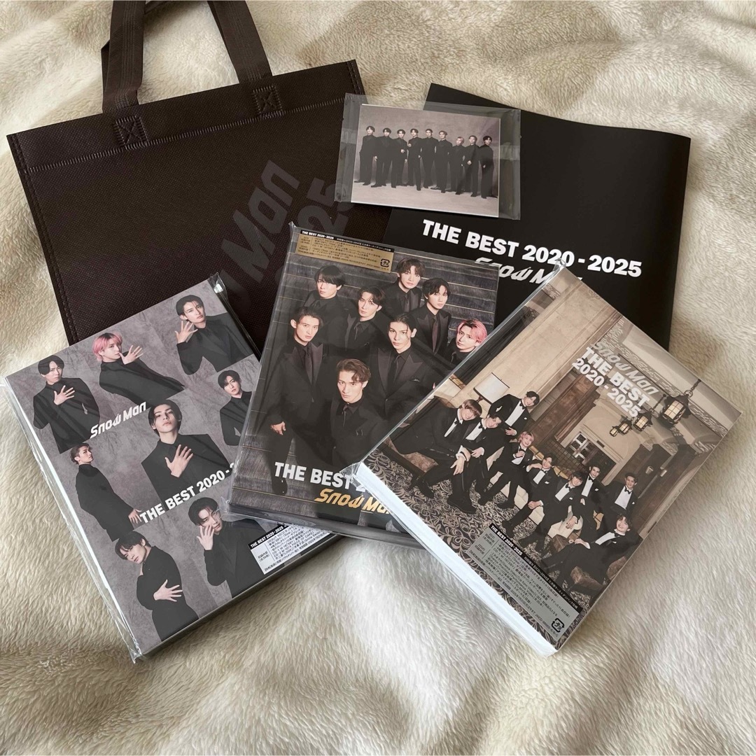 Snow Man - 【ほぼ未使用】SnowMan ベストアルバム 3形態セット CD DVD