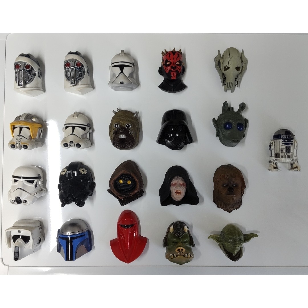 スターウォーズ STARWARS リアルマスク マグネットコレクション ＃の