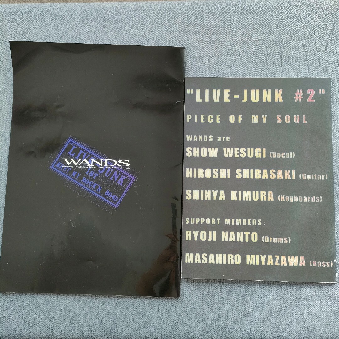 WANDS ライブパンフレット 上杉昇 柴崎浩 木村真也 レア の通販 by