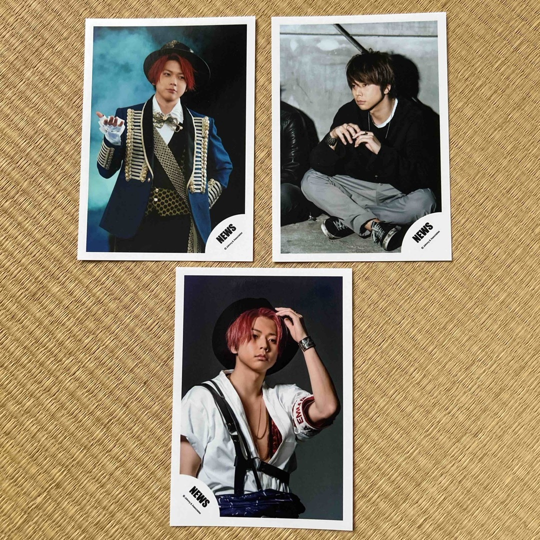 NEWS - NEWS 増田貴久 3枚セット 写真 ジャニーズ ニュースの通販 by
