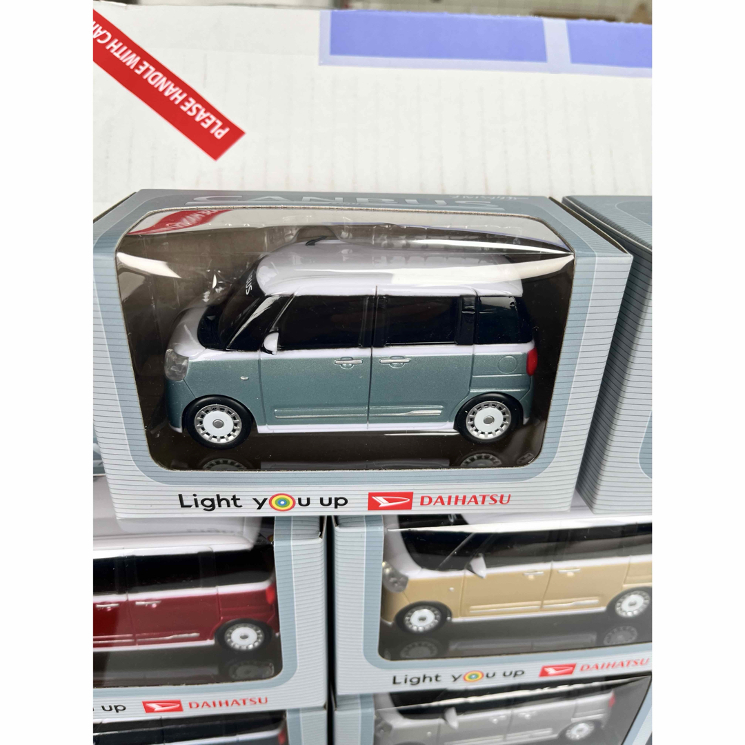 ダイハツ - ムーブ キャンバス ミニカー ストライプス 8カラーセット