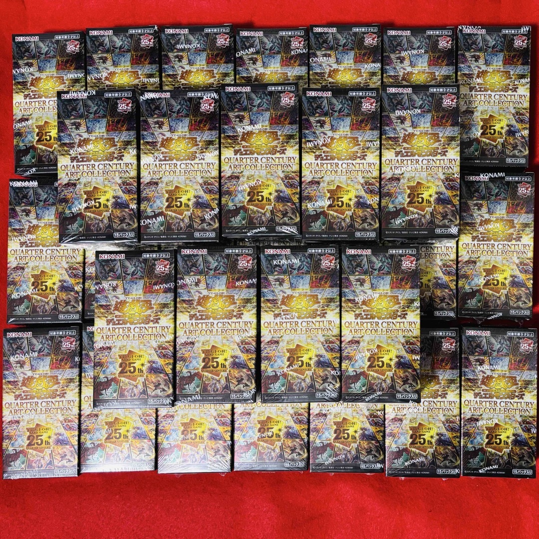 遊戯王 クォーターセンチュリーアートコレクション 32BOX シュリンク