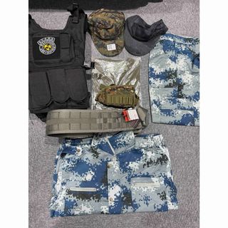 本物 Qマーク付き【稀少品】官品自衛隊 旧型 作業服(OD)の通販 by