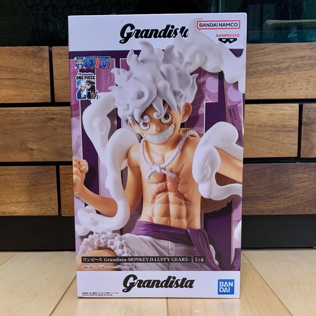 ONE PIECE - ワンピース ONE PIECE ニカ ルフィ フィギュア grandista