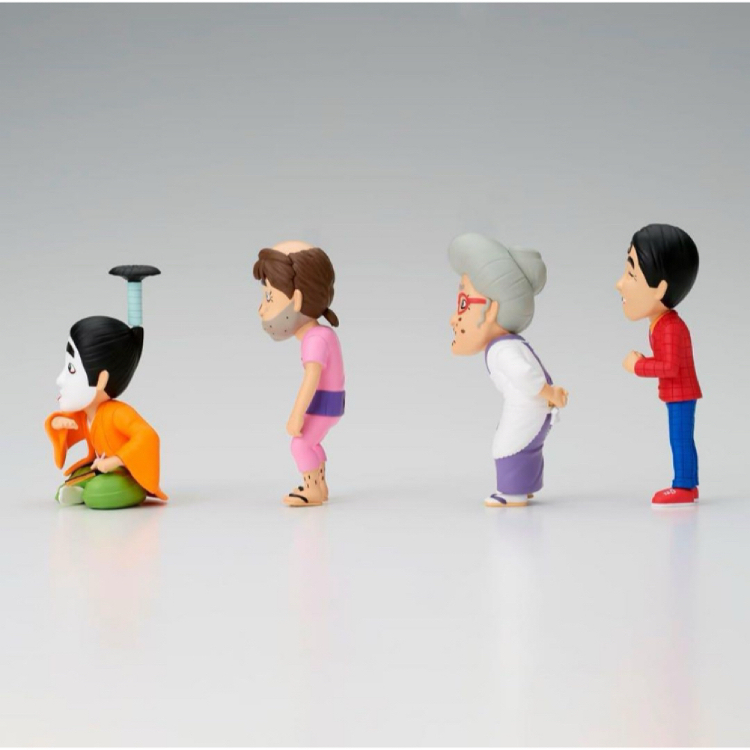 志村けん WCF ワールドコレクタブルフィギュア 4種 コンプリートセット