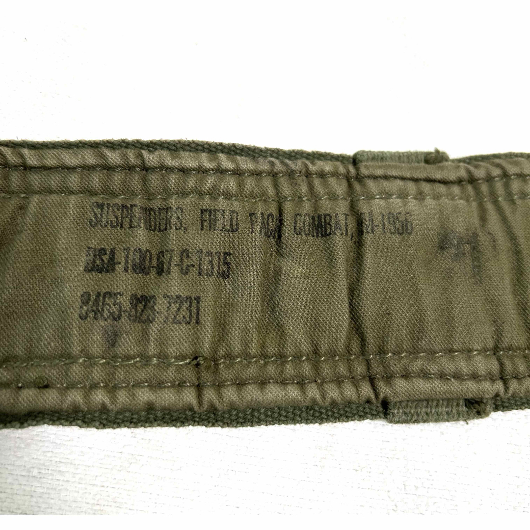 MILITARY - 米軍ベトナム戦争/M56/H型サスペンダー/希少/未使用デッド