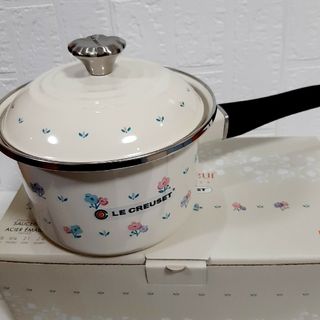 完売限定新品未使用ル・クルーゼマルミット22cm ハート ホワイト